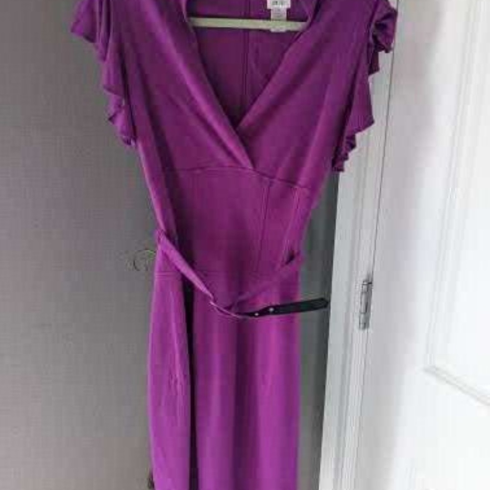 Beautiful Belted Dress by Cache'